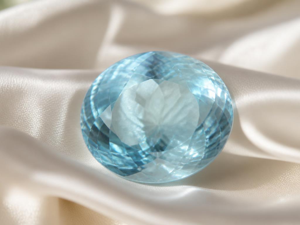 Aquamarine — the jewel of Day 7, the Law of the Plenty
