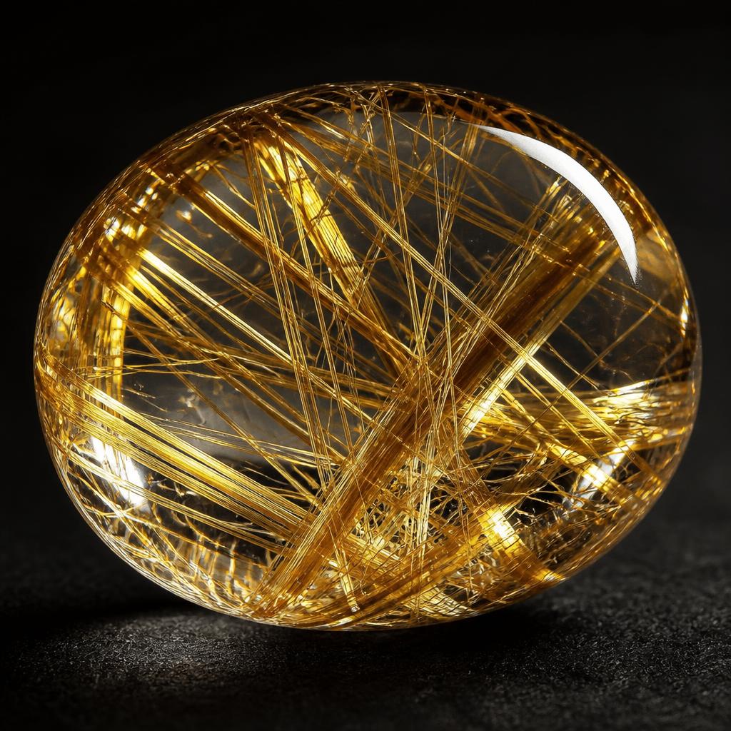 Rutilated Quartz, the birthday jewel of Day 4